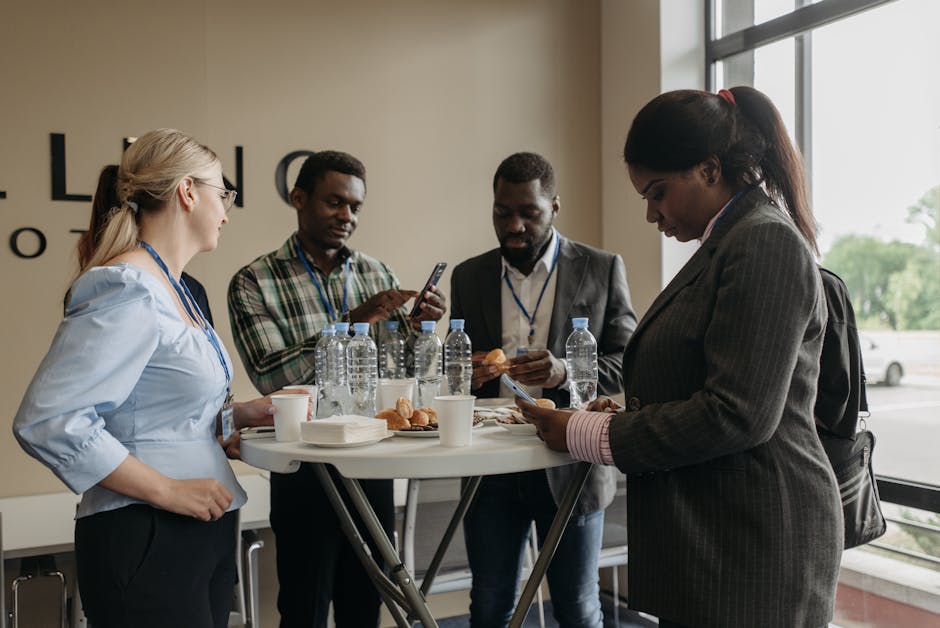 Local business networking and professional connections meeting